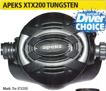 apeks tungsten regulators diving equipment